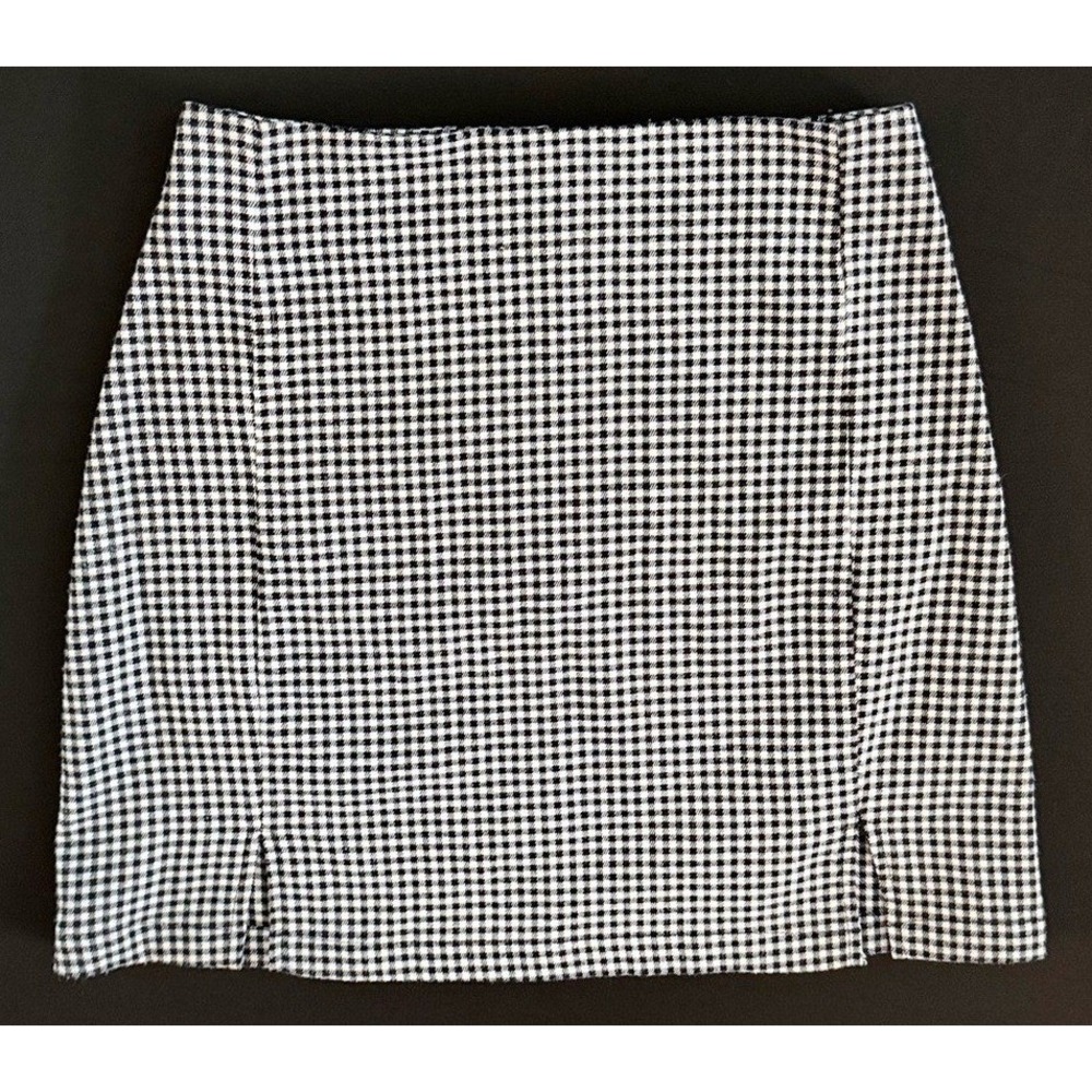 Brandy Melville John Galt Gingham Mini Skirt